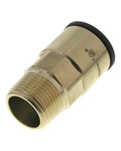 1" CTS x 1" NPT ProLock Brass Male Adapter