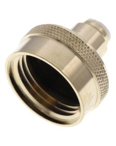 1/4" x 3/4" Female Connector Garden Hose (Brass, Lead Free)