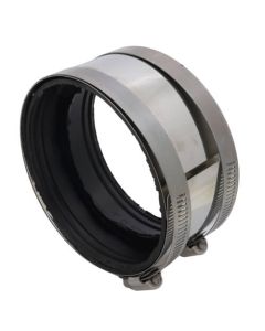 4" x 4" No Hub Transition Coupling (Cast Iron to PVC, Steel or Extra-Heavy Cast Iron)