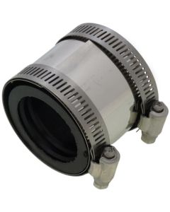 1-1/2" x 1-1/2" No Hub Transition Coupling (Cast Iron, PVC, Steel to Copper)