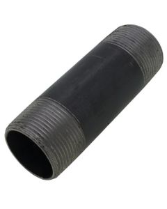 1-1/4" x 4-1/2" Black Nipple