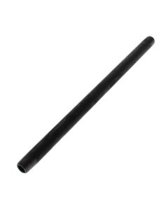 1/4" x 10" Black Nipple