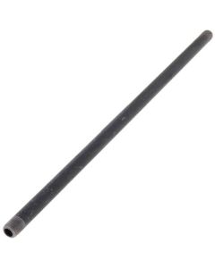 1/8" x 12" Black Nipple