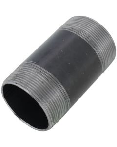2" x 4" Black Nipple