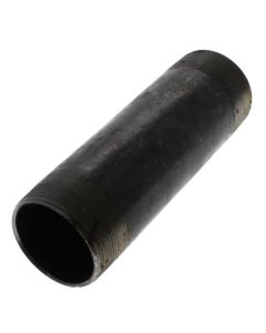 2" x 7" Black Nipple
