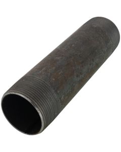 2-1/2" x 10" Black Nipple