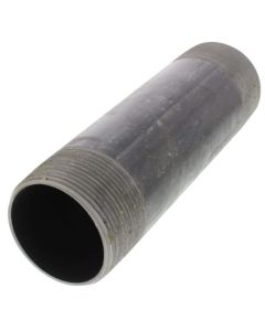 2-1/2" x 9" Black Nipple