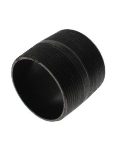 3" x 3" Black Nipple