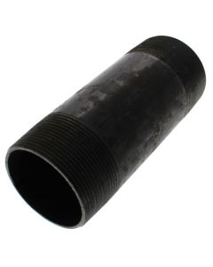 3" x 8" Black Nipple