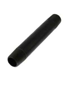 3/8" x 4" Black Nipple