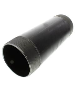 4" x 11" Black Nipple