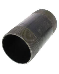 4" x 8" Black Nipple