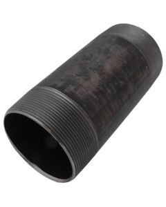 4" x 9" Black Nipple