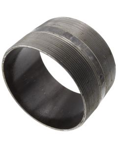 6" x 4" Black Nipple