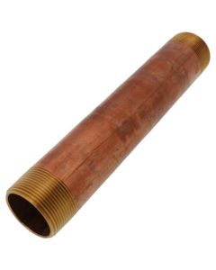 1-1/2" x 10" Brass Nipple