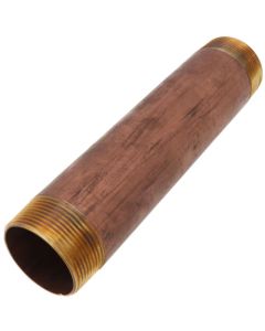 2-1/2" x 12" Brass Nipple