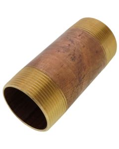 2-1/2" x 6" Brass Nipple