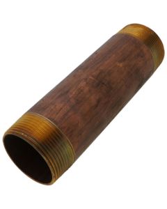 2-1/2" x 9" Brass Nipple