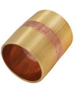 3" x 4" Brass Nipple
