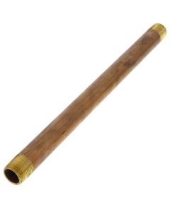 3/8" x 9" Brass Nipple