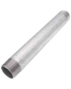 1-1/4" x 11" Galvanized Steel Nipple