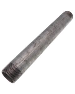 1-1/4" x 12" Galvanized Steel Nipple