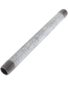 1/2" x 9" Galvanized Steel Nipple