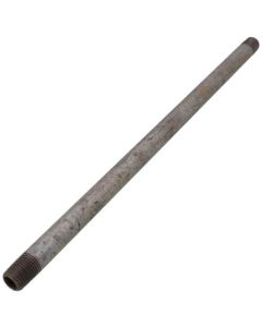 1/4" x 12" Galvanized Steel Nipple