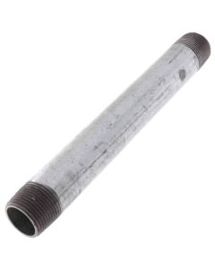 1/4" x 9" Galvanized Steel Nipple
