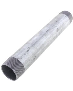 1-1/2" x 11" Galvanized Steel Nipple