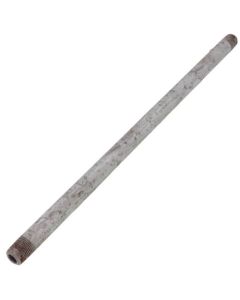 1/8" x 9" Galvanized Steel Nipple