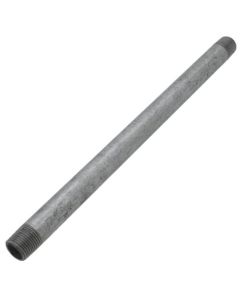 3/8" x 10" Galvanized Steel Nipple