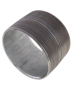 4" x Close Galvanized Steel Nipple