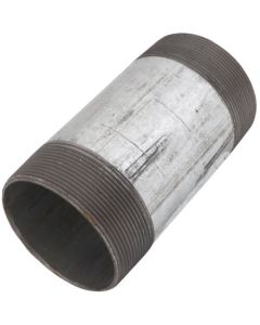 4" x 8" Galvanized Steel Nipple
