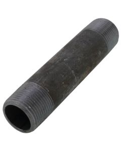 1" x 5-1/2" Schedule 80 Heavy Duty Black Nipple