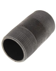 1-1/4" x 3" Schedule 80 Heavy Duty Black Nipple