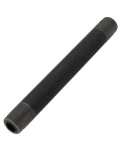 1/4" x 4-1/2" Schedule 80 Heavy Duty Black Nipple