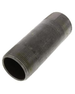 1-1/2" x 5" Schedule 80 Heavy Duty Black Nipple