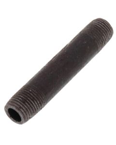 1/8" x 2" Schedule 80 Heavy Duty Black Nipple