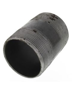 2" x 2-1/2" Schedule 80 Heavy Duty Black Nipple