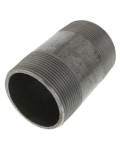 2" x 3-1/2" Schedule 80 Heavy Duty Black Nipple