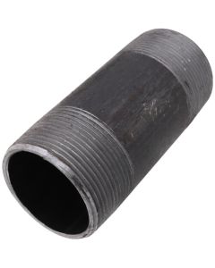 2-1/2" x 6" Schedule 80 Heavy Duty Black Nipple