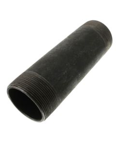 3" x 10" Schedule 80 Heavy Duty Black Nipple