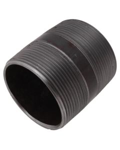 3" x 3-1/2" Schedule 80 Heavy Duty Black Nipple