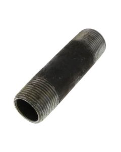 3/4" x 3-1/2" Schedule 80 Heavy Duty Black Nipple