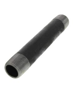 3/4" x 6" Schedule 80 Heavy Duty Black Nipple