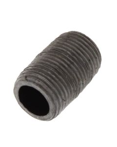3/8" x Close Schedule 80 Heavy Duty Black Nipple