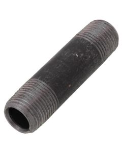 3/8" x 2-1/2" Schedule 80 Heavy Duty Black Nipple