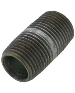 1/2" x 1-1/2" Schedule 80 Heavy Duty Galvanized Nipple
