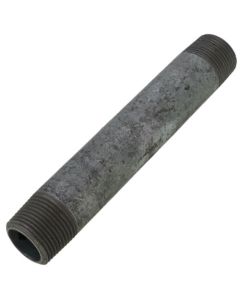 3/4" x 6" Schedule 80 Heavy Duty Galvanized Nipple